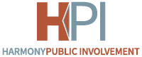 Harmony Public Involvement Logo